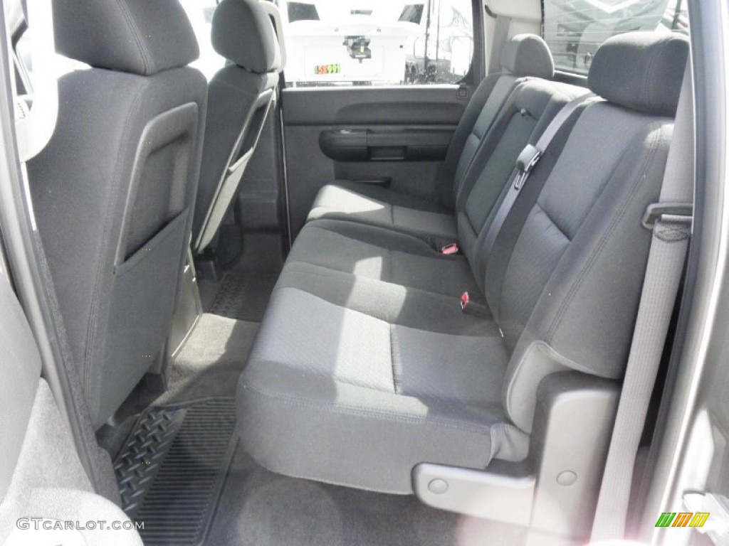 2013 GMC Sierra 1500 SLE Crew Cab 4x4 Rear Seat Photo #77666922