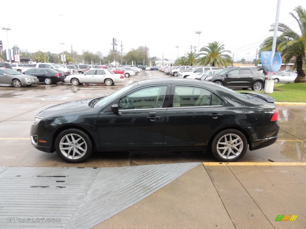 Atlantis Green Metallic 2010 Ford Fusion SEL V6 Exterior Photo #77667042