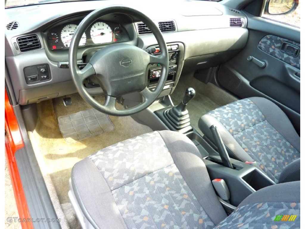 Black Interior 1998 Nissan 200SX Coupe Photo #77667162