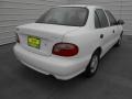 1999 Noble White Hyundai Accent GL Sedan  photo #4