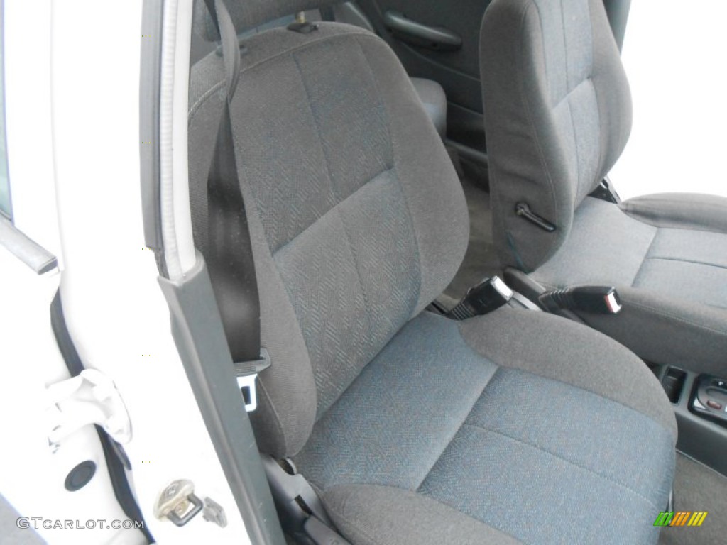 1999 Accent GL Sedan - Noble White / Gray photo #24