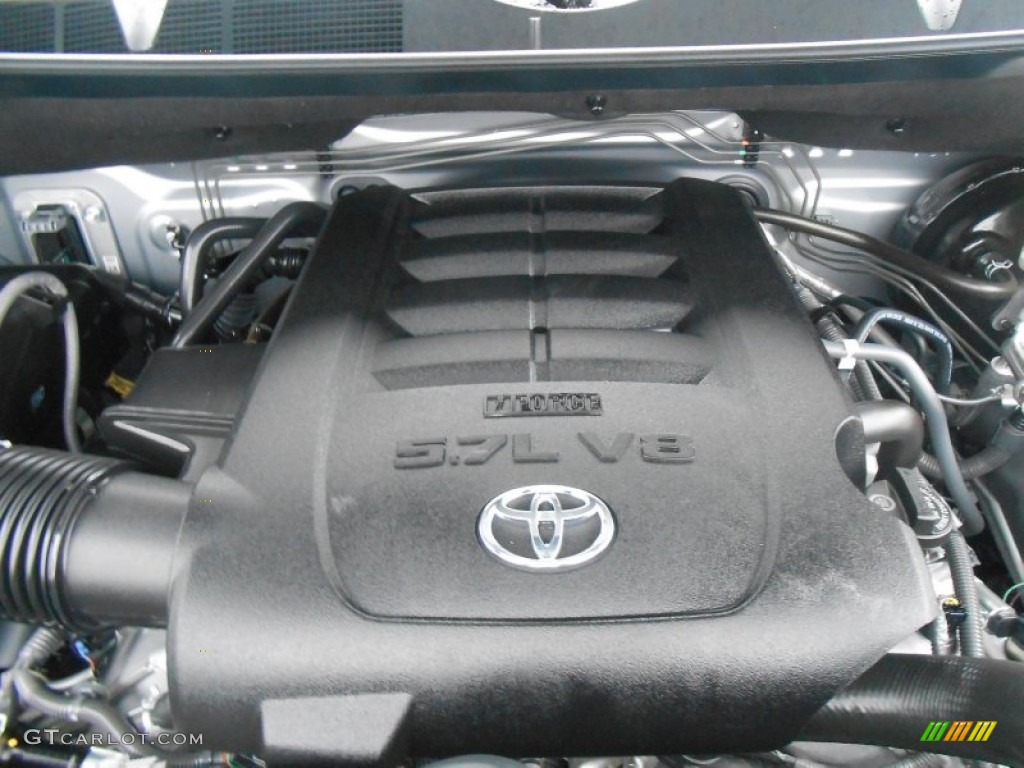 2011 Toyota Tundra Limited CrewMax 4x4 5.7 Liter i-Force Flex-Fuel DOHC 32-Valve Dual VVT-i V8 Engine Photo #77668683