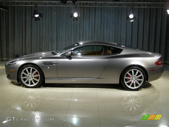 2005 DB9 Coupe - Grey Metallic / Kestrel Tan photo #16