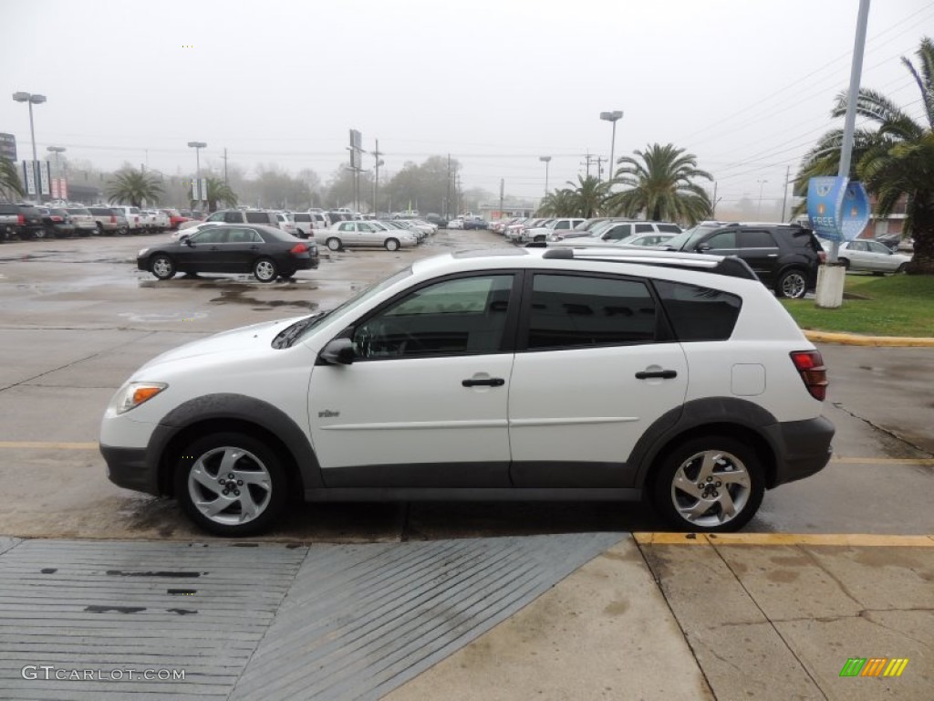 Frosty White 2007 Pontiac Vibe Standard Vibe Model Exterior Photo #77669026