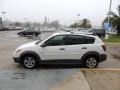 Frosty White 2007 Pontiac Vibe Standard Vibe Model Exterior