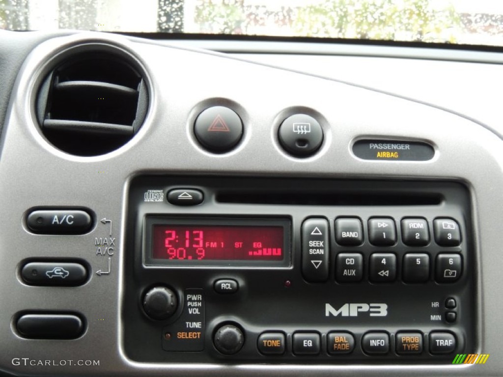 2007 Pontiac Vibe Standard Vibe Model Audio System Photo #77669280