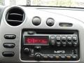 2007 Pontiac Vibe Graphite Interior Audio System Photo