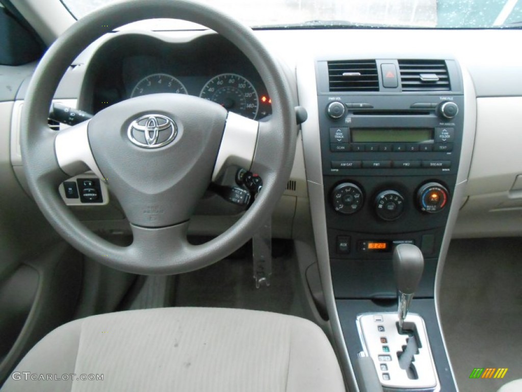 2010 Toyota Corolla LE Ash Dashboard Photo #77669674