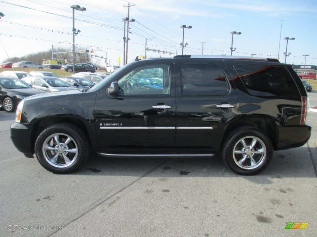 Onyx Black 2009 GMC Yukon Denali AWD Exterior Photo #77669958