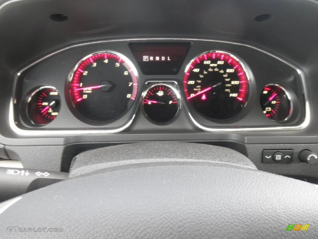 2013 Acadia Denali - Carbon Black Metallic / Ebony photo #16