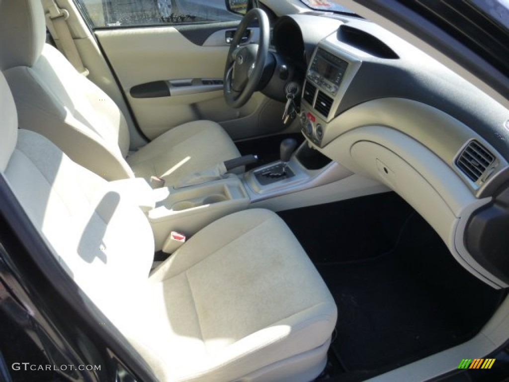Ivory Interior 2010 Subaru Impreza 2.5i Sedan Photo #77671389