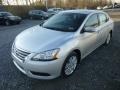 2013 Brilliant Silver Metallic Nissan Sentra SL  photo #3