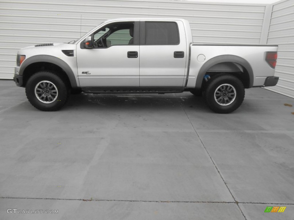 Ingot Silver Metallic 2011 Ford F150 SVT Raptor SuperCrew 4x4 Exterior Photo #77673063