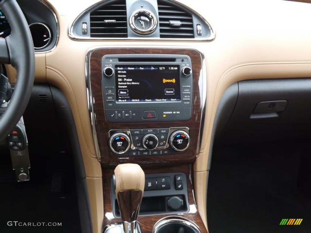 2013 Enclave Leather - Champagne Silver Metallic / Choccachino Leather photo #17