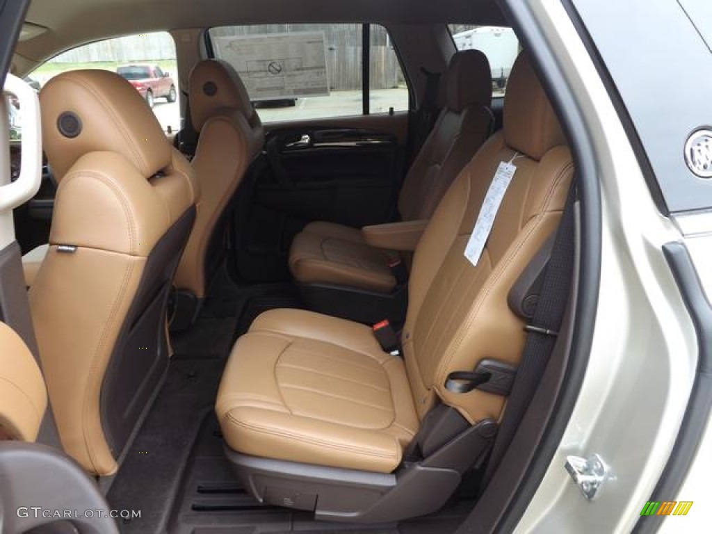 2013 Enclave Leather - Champagne Silver Metallic / Choccachino Leather photo #30