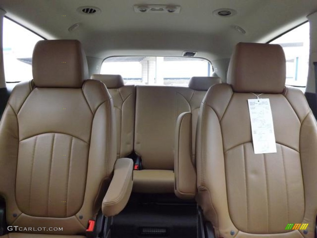 2013 Enclave Leather - Champagne Silver Metallic / Choccachino Leather photo #31