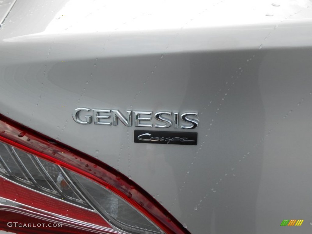 2013 Genesis Coupe 3.8 Grand Touring - Platinum Metallic / Black Leather photo #7