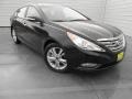 2013 Midnight Black Hyundai Sonata Limited  photo #2