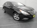 2013 Midnight Black Hyundai Sonata Limited  photo #1