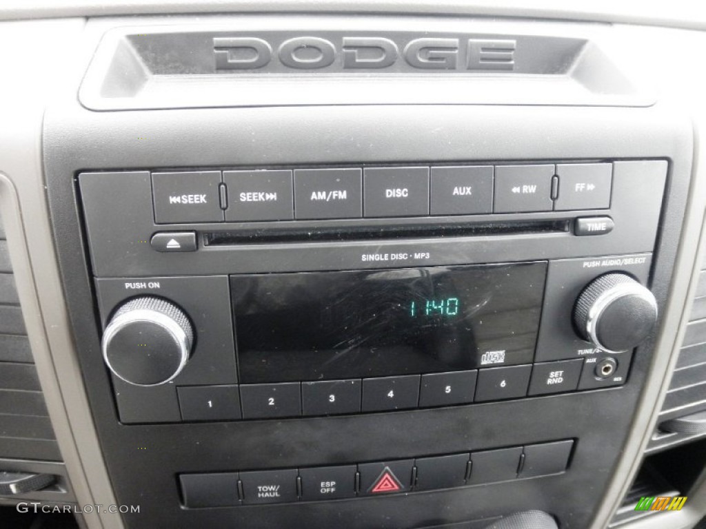 2009 Dodge Ram 1500 ST Regular Cab Audio System Photo #77675794