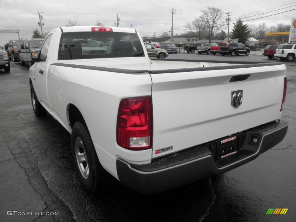 2009 Ram 1500 ST Regular Cab - Stone White / Dark Slate/Medium Graystone photo #13