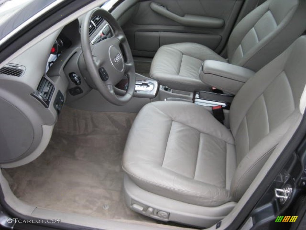 Platinum Interior 2004 Audi A6 4.2 quattro Sedan Photo #77675916