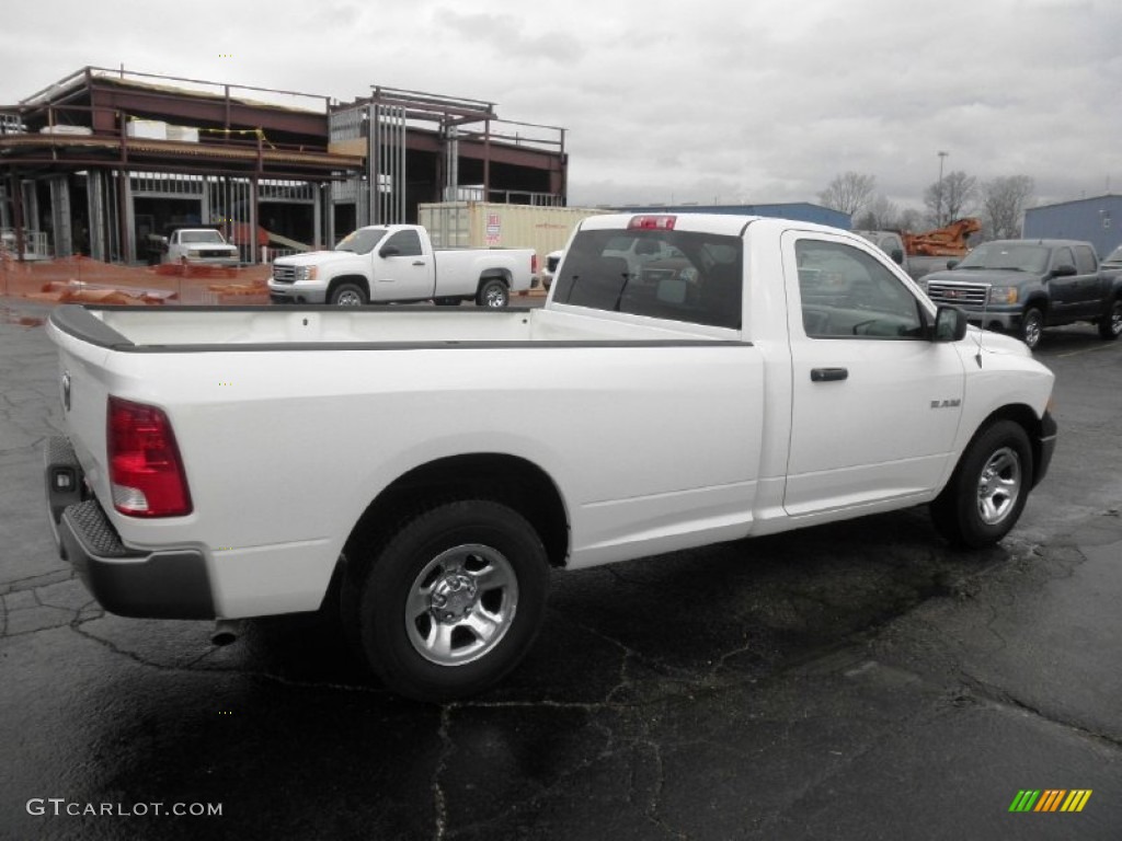 Stone White 2009 Dodge Ram 1500 ST Regular Cab Exterior Photo #77675993