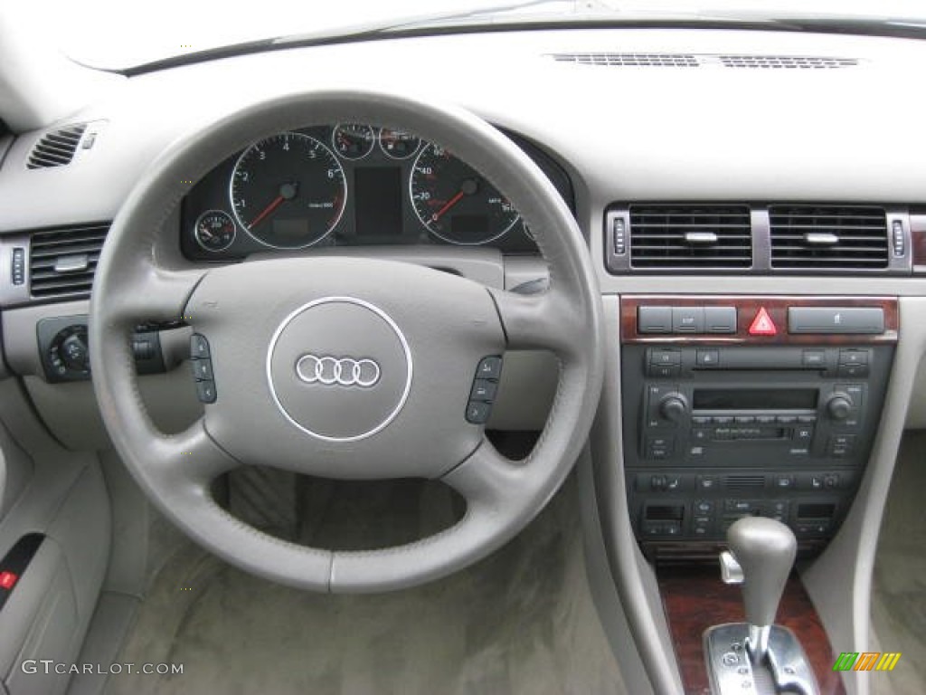 2004 Audi A6 4.2 quattro Sedan Platinum Dashboard Photo #77676009
