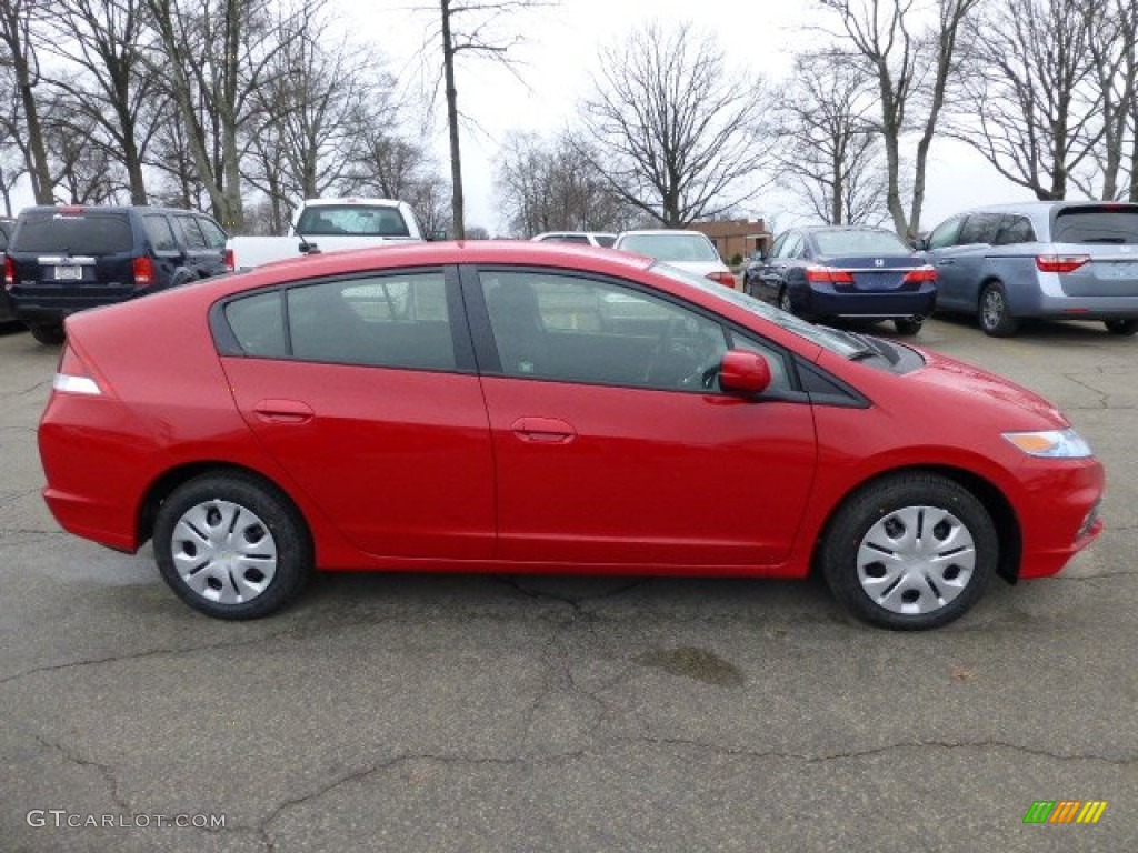 Milano Red 2013 Honda Insight LX Hybrid Exterior Photo #77676098