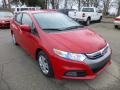 2013 Milano Red Honda Insight LX Hybrid  photo #6