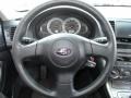 2005 Subaru Outback Off Black Interior Steering Wheel Photo