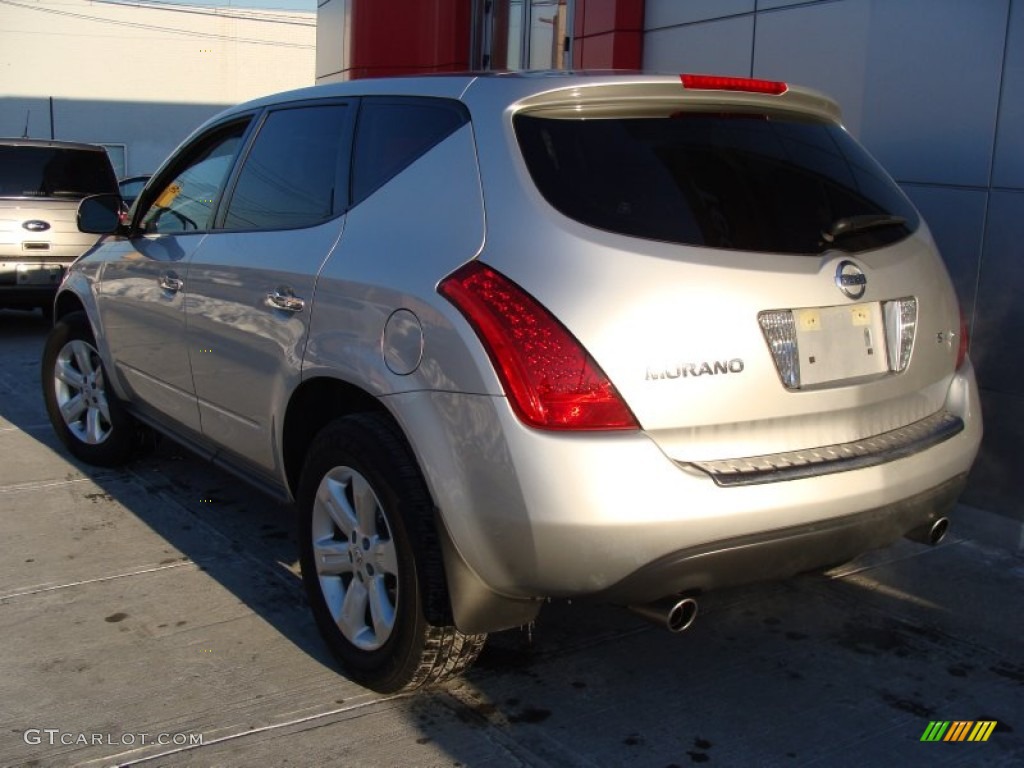 2007 Murano S AWD - Brilliant Silver Metallic / Charcoal photo #7