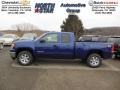 2013 Heritage Blue Metallic GMC Sierra 1500 SLE Extended Cab 4x4  photo #1