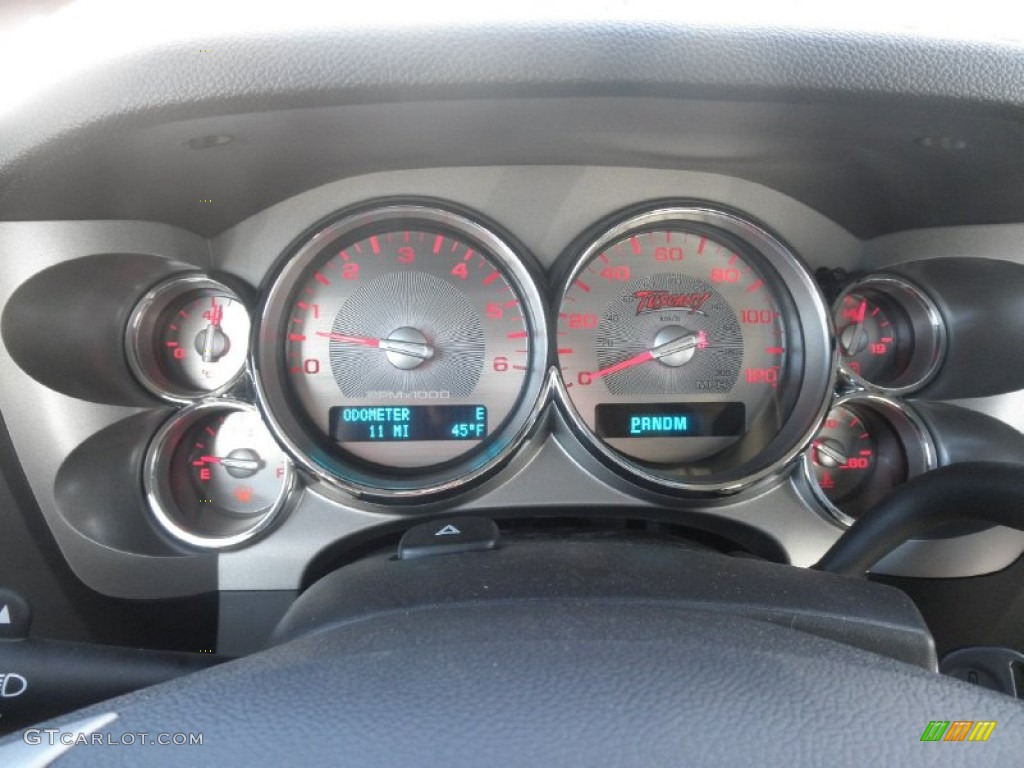 2013 Sierra 1500 SLE Crew Cab 4x4 - Summit White / Ebony photo #13