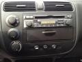 2005 Honda Civic Gray Interior Audio System Photo