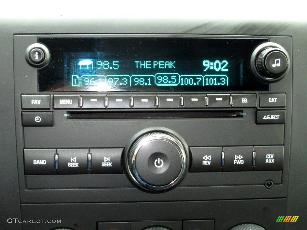 2010 Chevrolet Silverado 1500 Crew Cab 4x4 Audio System Photo #77676993