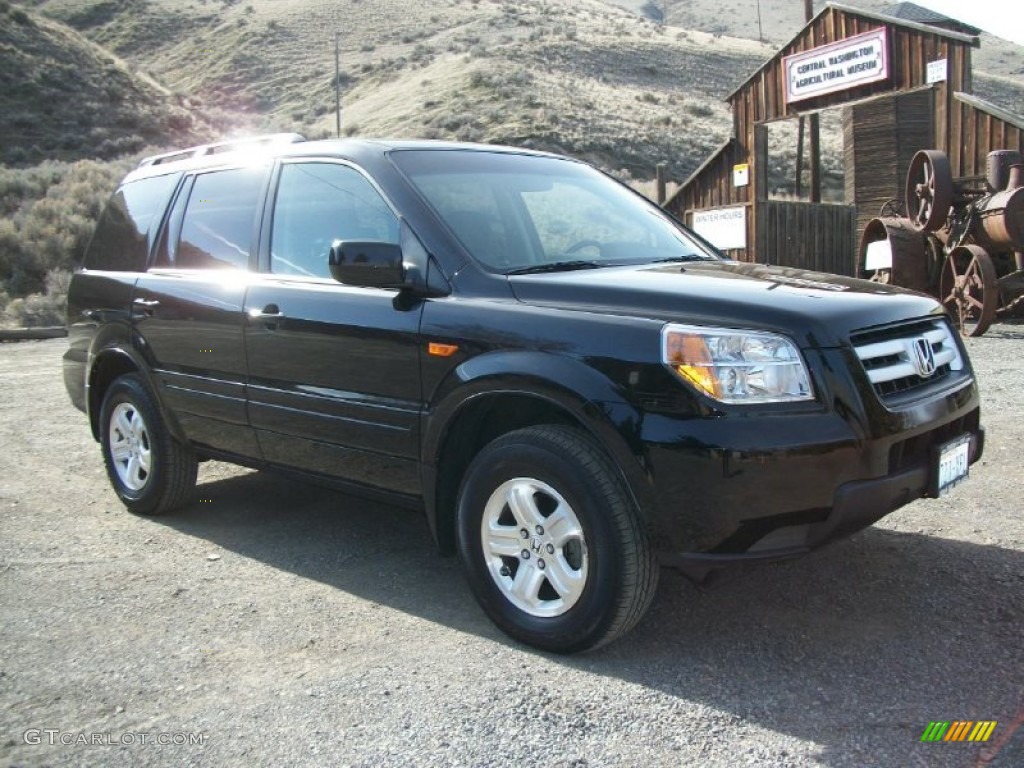 2008 Pilot Value Package 4WD - Formal Black / Gray photo #1