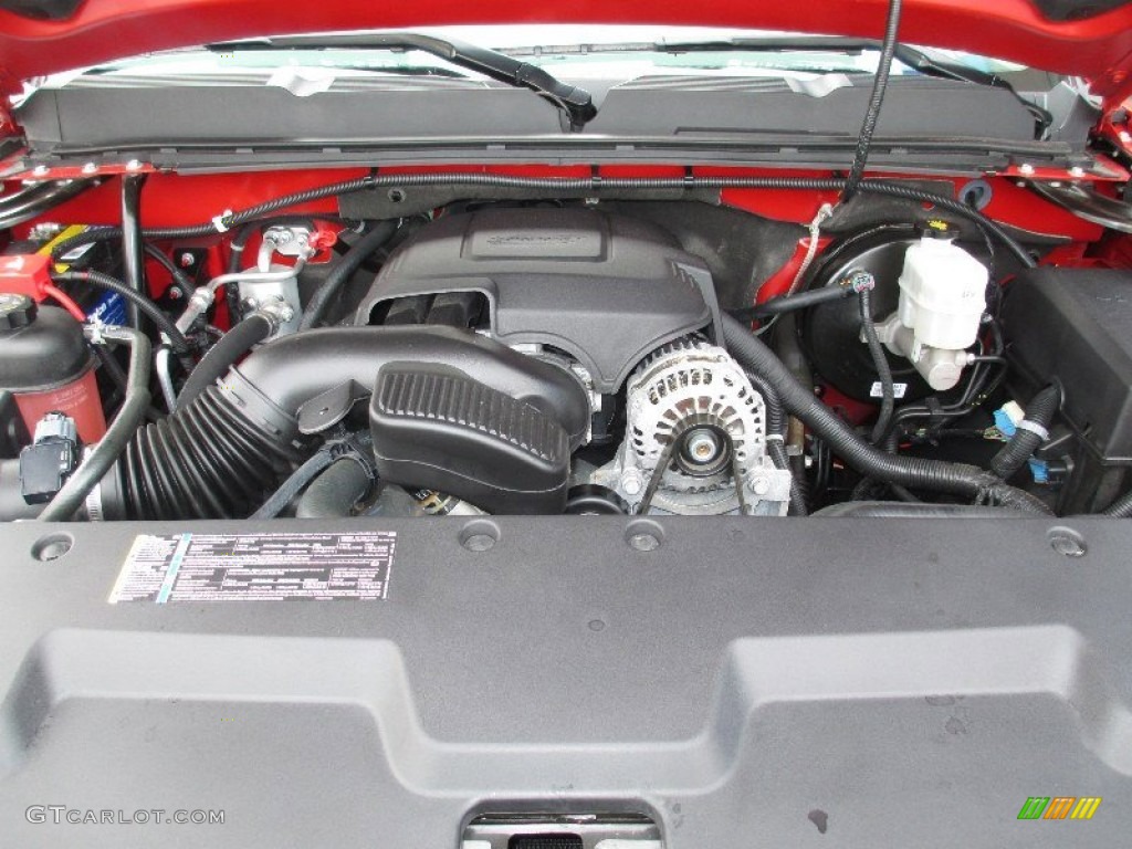 2010 Chevrolet Silverado 1500 Crew Cab 4x4 4.8 Liter OHV 16-Valve Vortec V8 Engine Photo #77677212