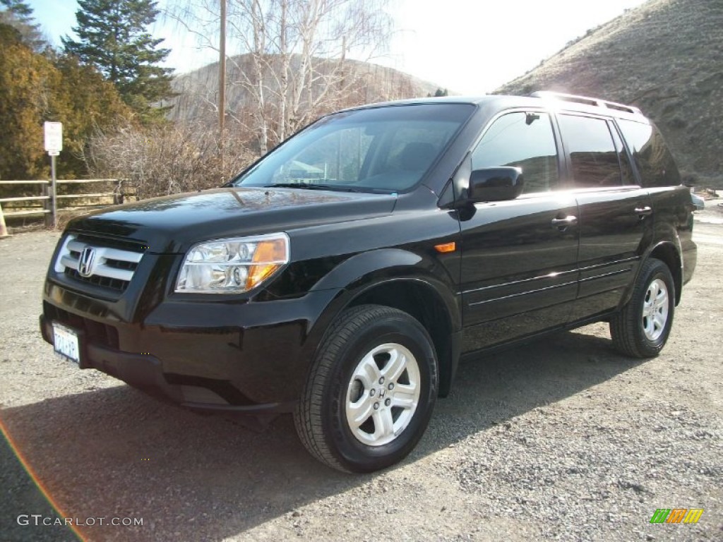2008 Pilot Value Package 4WD - Formal Black / Gray photo #5