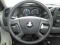 Dark Titanium Steering Wheel Photo for 2010 Chevrolet Silverado 1500 #77677329