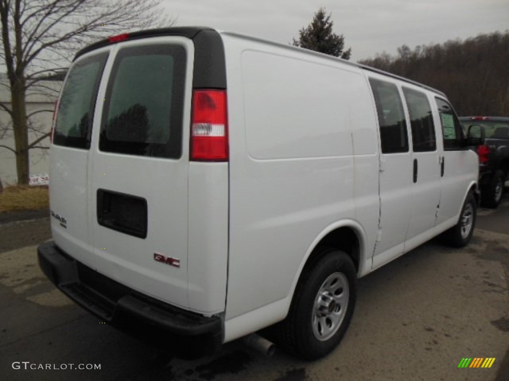 Summit White 2013 GMC Savana Van 1500 Cargo Exterior Photo #77677358