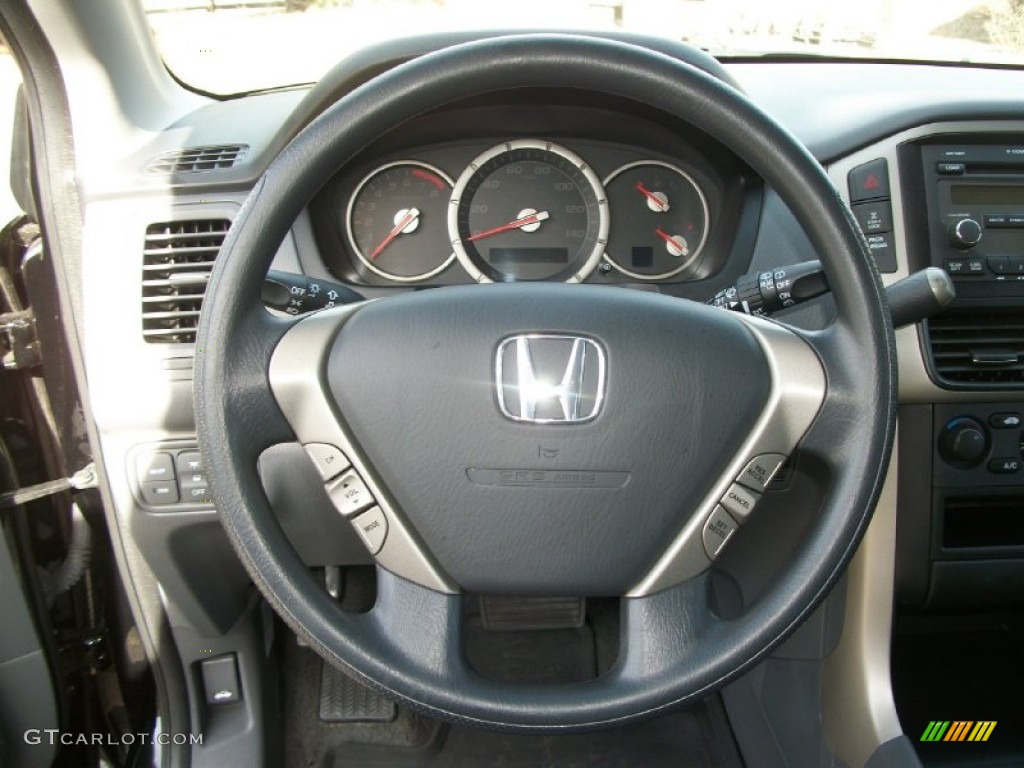 2008 Honda Pilot Value Package 4WD Steering Wheel Photos