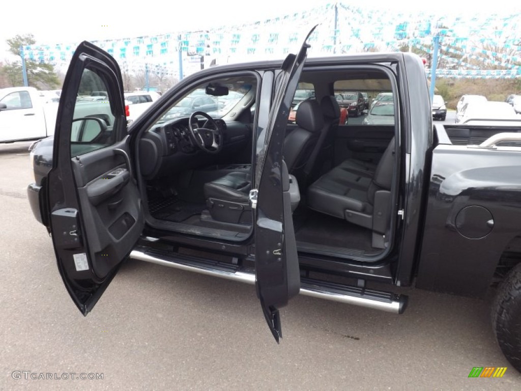 2009 Silverado 1500 LT Z71 Crew Cab 4x4 - Black Granite Metallic / Ebony photo #10