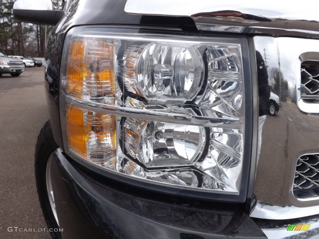 2009 Silverado 1500 LT Z71 Crew Cab 4x4 - Black Granite Metallic / Ebony photo #15
