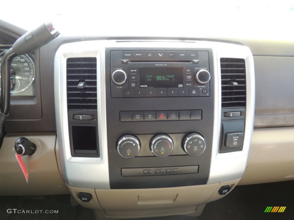 2009 Ram 1500 Big Horn Edition Crew Cab - Stone White / Light Pebble Beige/Bark Brown photo #15