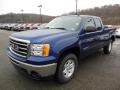 2013 Heritage Blue Metallic GMC Sierra 1500 SLE Extended Cab 4x4  photo #2