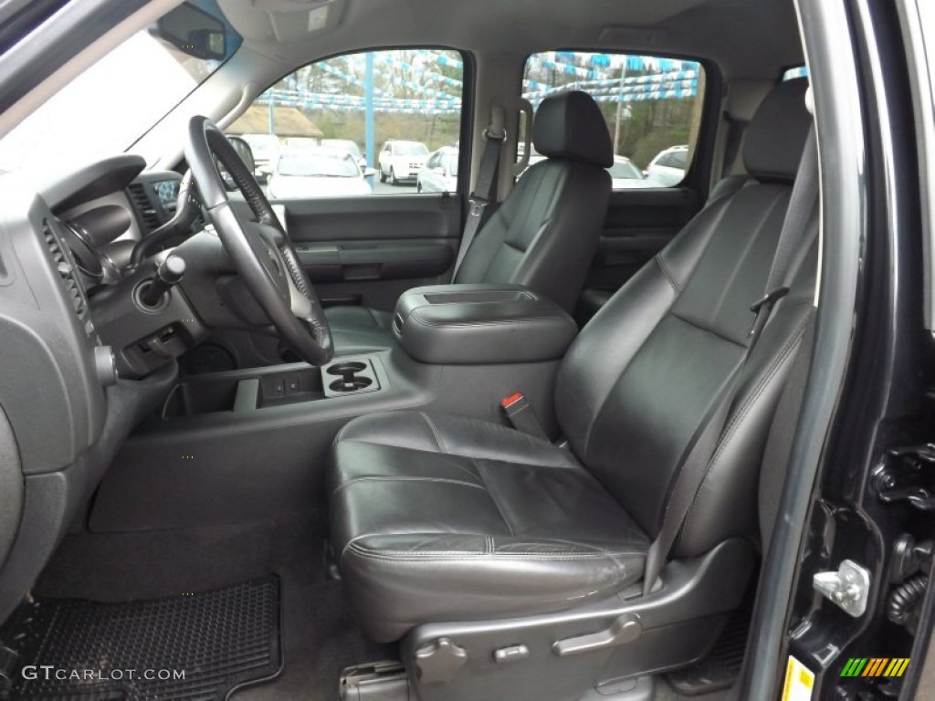 2009 Silverado 1500 LT Z71 Crew Cab 4x4 - Black Granite Metallic / Ebony photo #32
