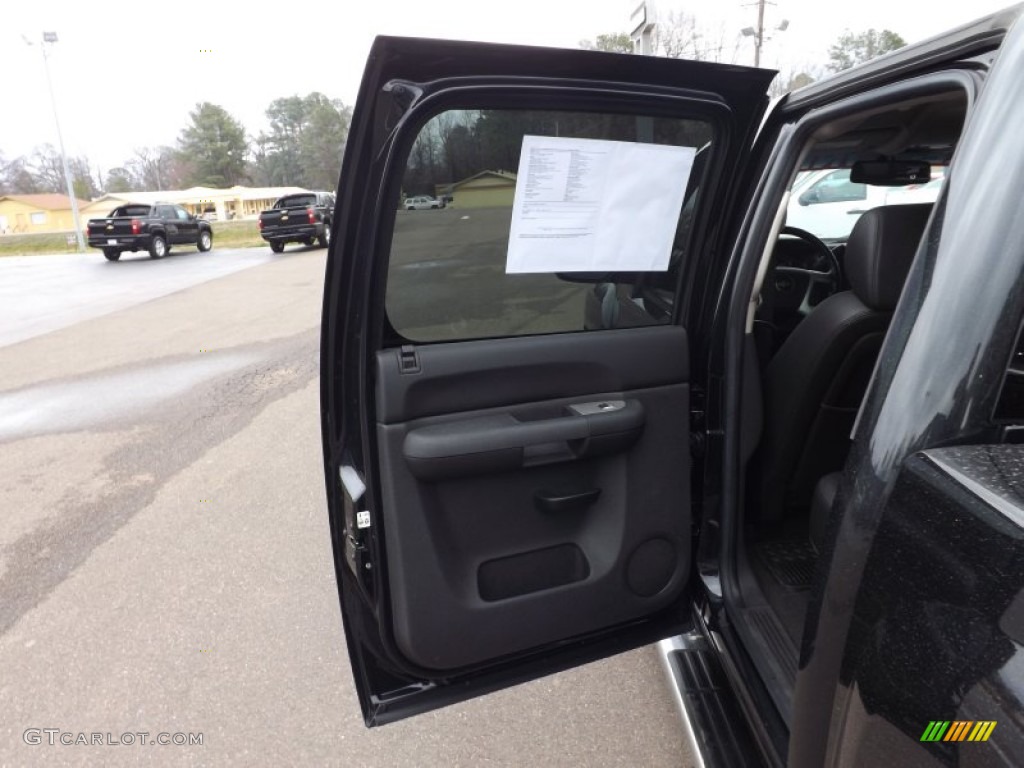 2009 Silverado 1500 LT Z71 Crew Cab 4x4 - Black Granite Metallic / Ebony photo #38