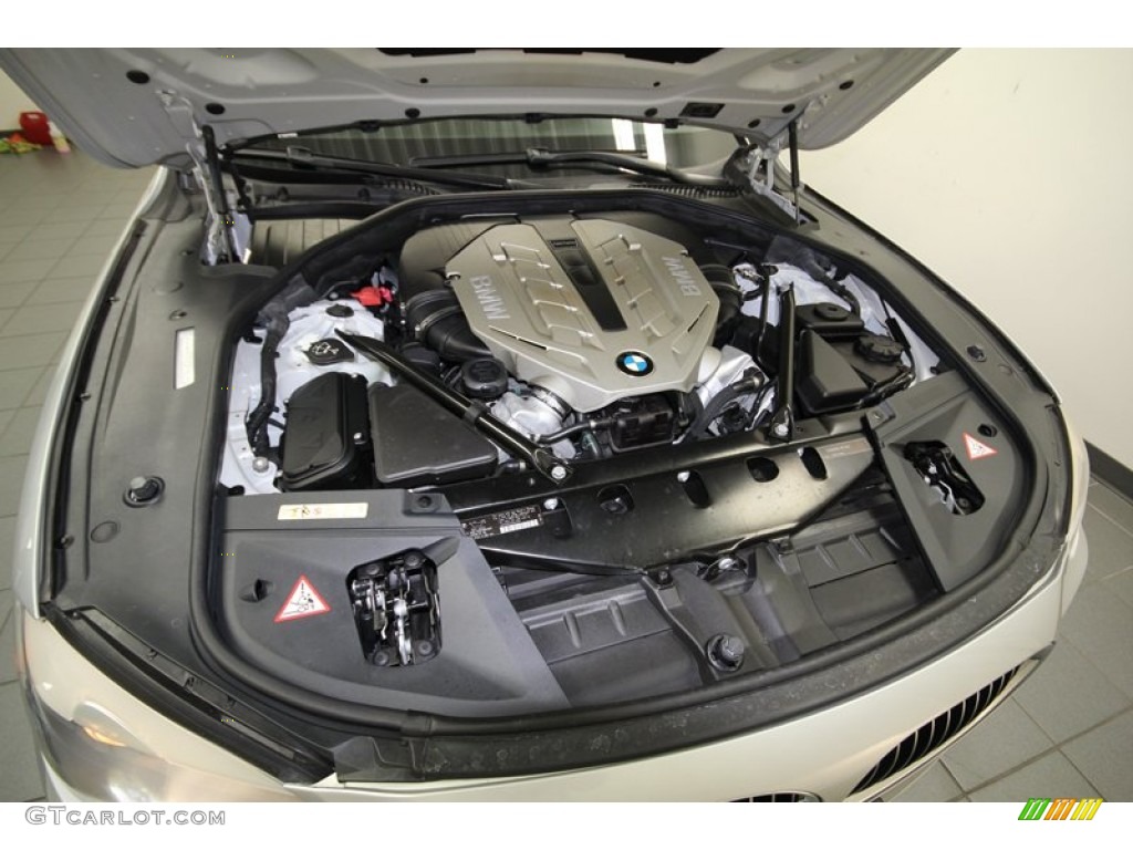 2010 BMW 7 Series 750Li Sedan 4.4 Liter DFI Twin-Turbocharged DOHC 32-Valve VVT V8 Engine Photo #77678877
