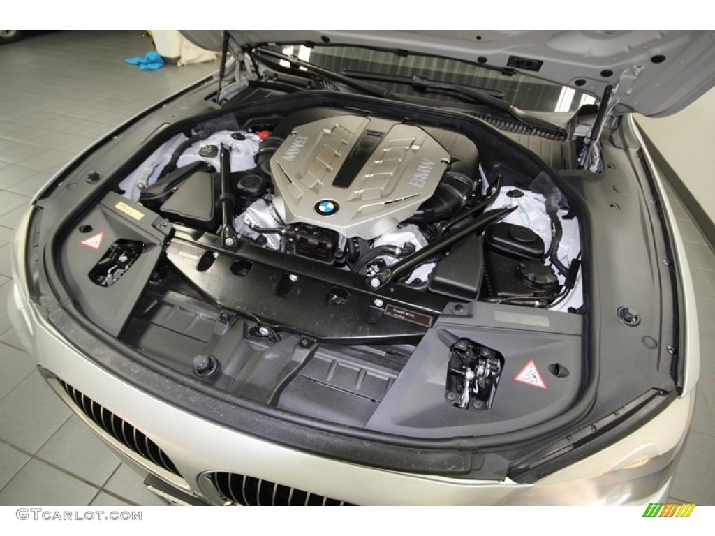 2010 BMW 7 Series 750Li Sedan 4.4 Liter DFI Twin-Turbocharged DOHC 32-Valve VVT V8 Engine Photo #77678904